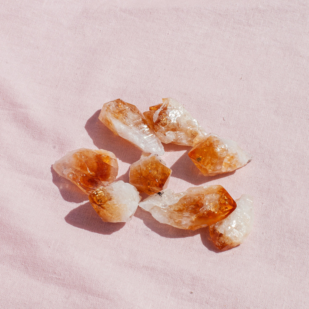 Small Citrine Points
