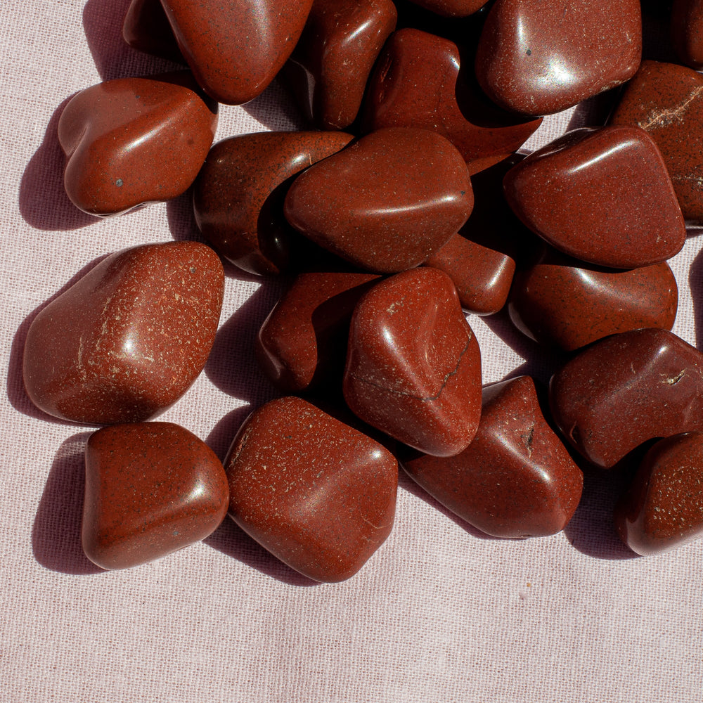 
                
                    Load image into Gallery viewer, Red Jasper Tumbled Stone
                
            